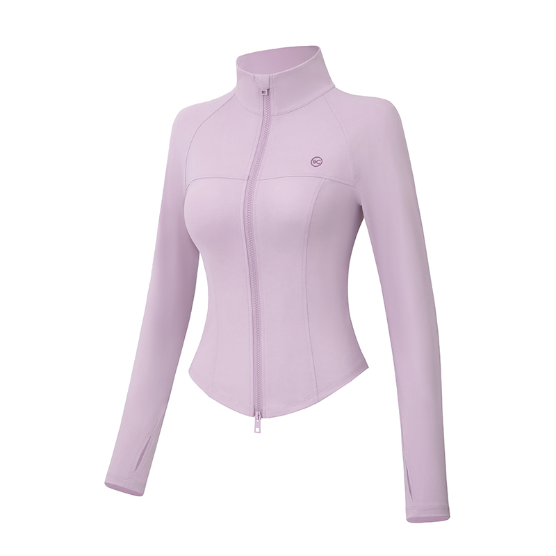 VVC零感系列钻石比例防晒衣VGA4S257（单位：件） 藕雾紫 S